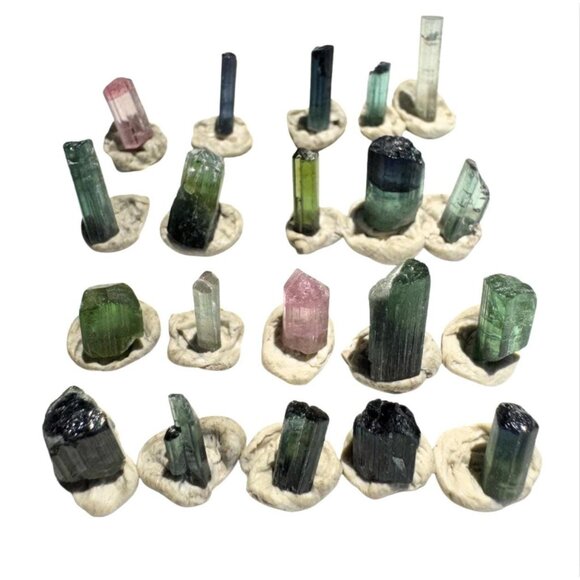 Tourmaline Crystals Lot 18.5 carats - #61 - Picture 1 of 10